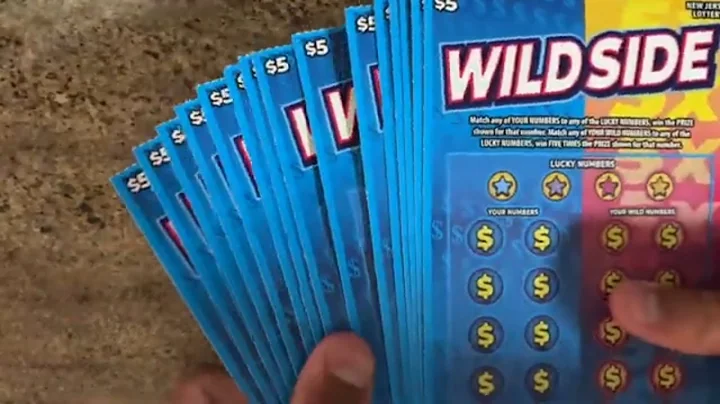 New $5 Wildside Ticket - 15 in a Row - Got a 5X Win 😃 NJ Lottery