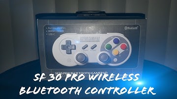 8Bitdo SF 30 Pro controller for the Nintendo Switch unboxing