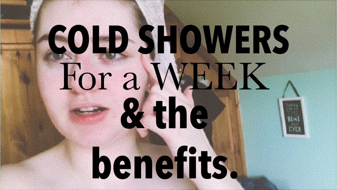 Taking a cold shower everyday for a week & The Benefits! The GlowUp
