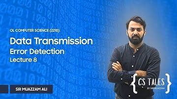OL Computer Science (2210) | Data Transmission | Lecture 7 | Error Detection | Paper 1