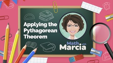 Applying the Pythagorean Theorem, Word Problems
