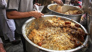 Al-Rehman Biryani FANTASTIC Street Food of Karachi City | AMAZING GOLDEN Chicken | Pakistani FOODS