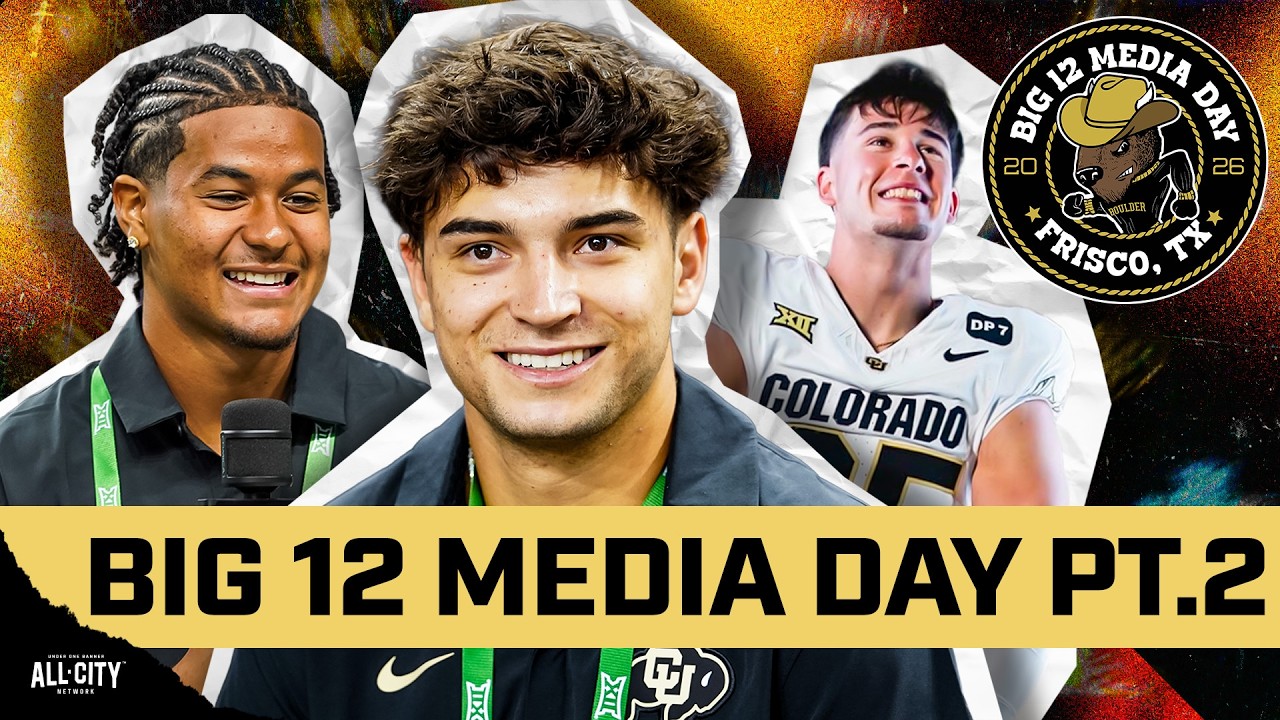 Danny Scudero, Cree Thomas and Zach Atkins join the show from Big 12 Media Day