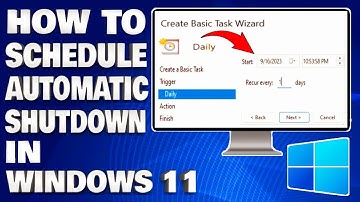 How To Schedule Automatic Shutdown in Windows 11 [Guide]