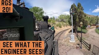 How to DRIVE a real STEAM TRAIN  First Person Engineer!