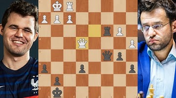 Magnus Carlsen — Levon Aronian Queen