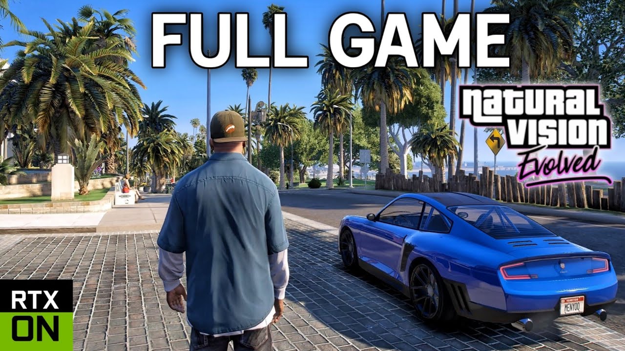 GTA 5 Natural Vision Evolved FULL GAME Remastered with Mods - All ...