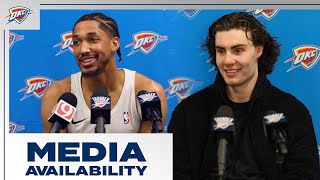 OKC Thunder Full Media Availability | Post Game at Charlotte Hornets | April 7, 2024