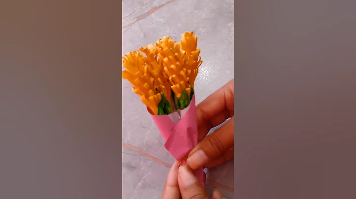 Easy paper flower bouquet making | DIY bouquet ideas #bouquet #viralshorts #shorts