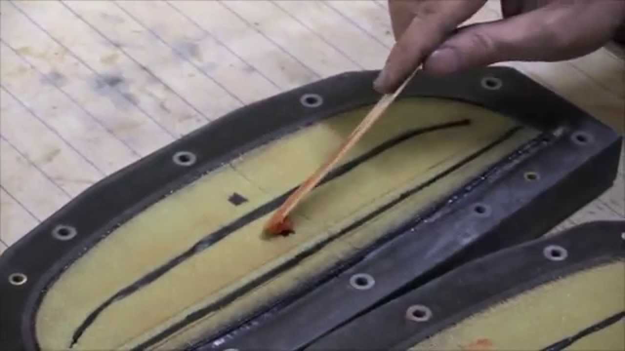 Laminieren Fireblade Speedmodell: Teil 2/4 Innenlage