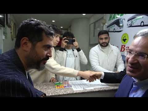 TBMM BAŞKANVEKİLİ BOZDAĞ VE BAŞKAN BEYAZGÜL’DEN ŞEHİRLERARASI OTOBÜS TERMİNALİ ESNAFINA ZİYARET