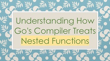 Understanding How Go