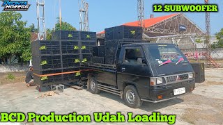 Melihat Loading BCD Production buat acara Sholawat | Udah banyak sound di jalan