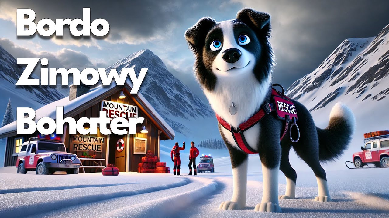 ❄️Bordo – Zimowy Bohater – bajka do słuchania dla dzieci o psiej misji🐕 #audiobook #słuchowisko
