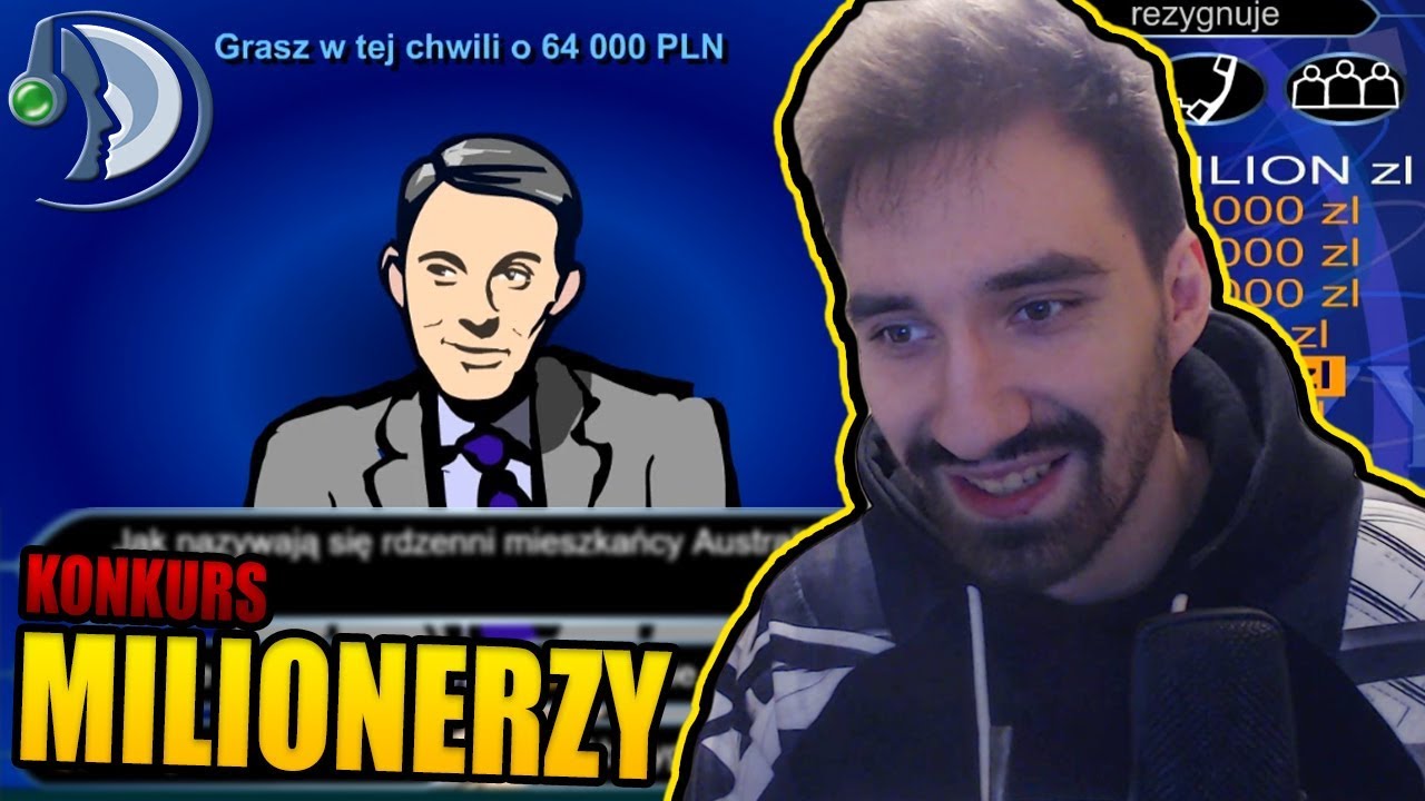 KONKURS NA WIEDZĘ Z MILIONERÓW WŚRÓD WIDZÓW [ 200 IQ VS -200 IQ ]