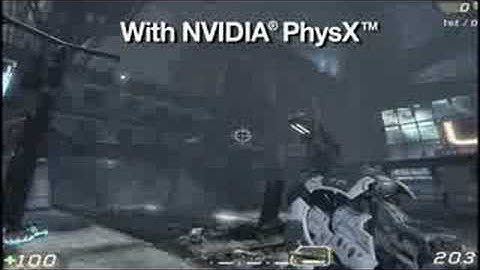 Nvidia PhysX Demo With UT3