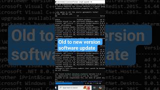 Software update in Laptop/PC With CMD || Laptop me Software update kaise kare #ytshorts #shortvideo