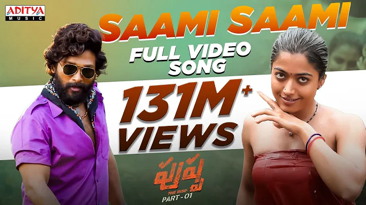 Saami Saami Full Video Song (Telugu) | Allu Arjun,...