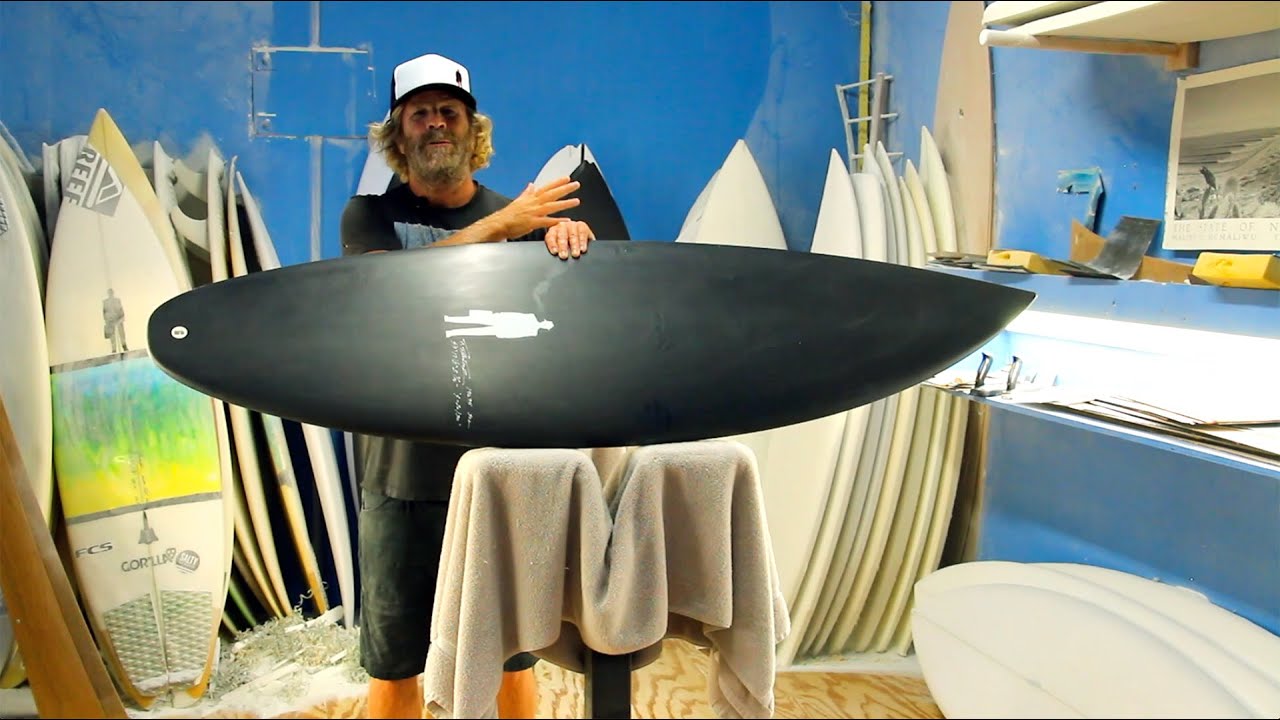 Carbon Footprint v4 Surfboard Construction Shaper Breakdown