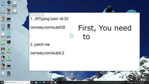 Jr typing tutor 9.33 full version