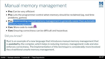 CS450   26   03  Memory Management