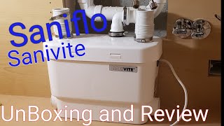 Saniflo Sanivite Drain Pump, Unboxing and Review