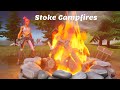 Stoke Campfires near Different Hatcheries   Fortnite Week 7 Legendary Quest