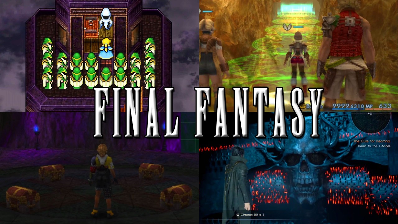 FINAL FANTASY: The HARDEST Dungeons in each game (and how to find them) !