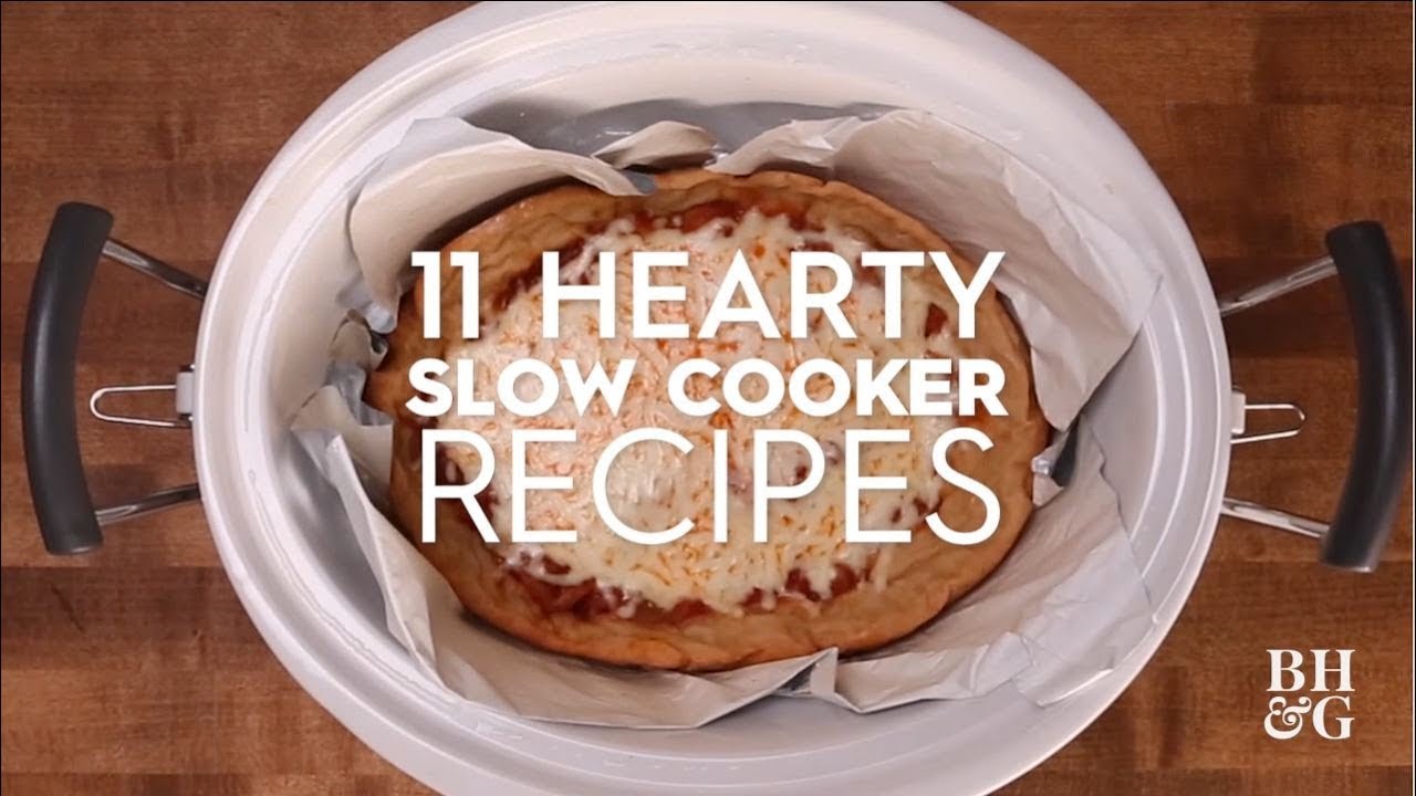 11 Hearty Slow Cooker Recipes Better Homes Gardens Youtube