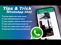 WAJIB TAU! 10 FITUR TERSEMBUNYI WhatsApp Terbaru 2022 Yang Belum Diketahui