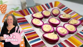 Celebrity Bright Pink Pickled Deviled Eggs! The Easter Appetizer Everyone Talks About Profile