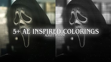 5+ Ae Inspired Cc | Alight Motion(+xml)