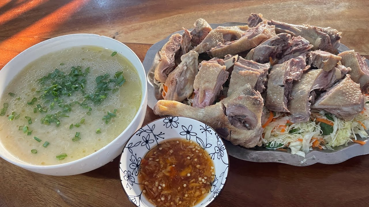 Nấu Nồi Cháo Vịt Gỏi Vịt Thiệt Ngon Ăn Mừng Đã Hoàn Công Xong Ngôi Nhà Mơ Ước 