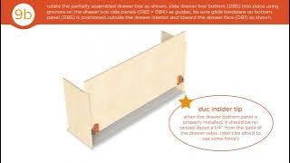 how to assemble your knox 3 drawer dresser changer