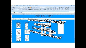 Buat Game untuk anak Tebak Gambar 