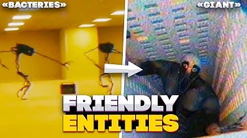 FRIENDLY Entities in The Backrooms - Peaceful Monsters