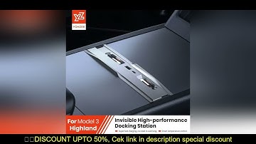 YZ For Tesla Model 3 Y Highland Juniper  Docking Station Fast Charger Intelligent Expansion Dock Cen