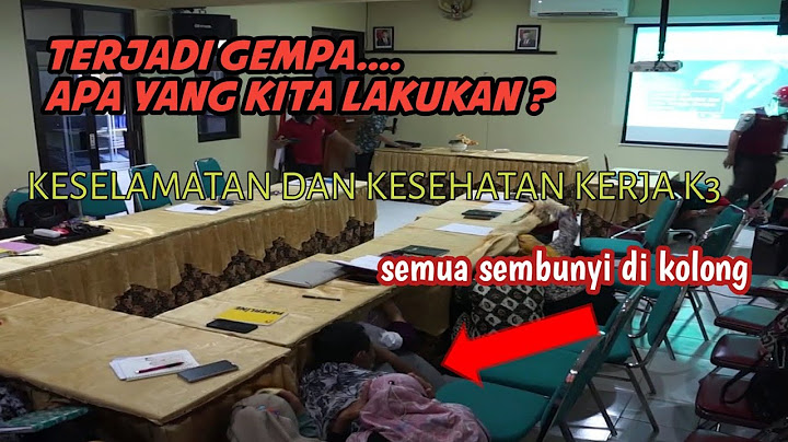 Apakah yang sebaiknya anda lakukan saat terjadi gempa bumi jika anda berada di kendaraan