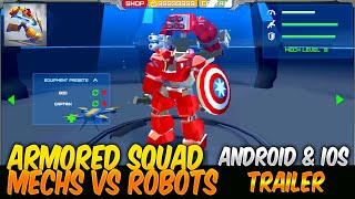 Armored Squad Mechs vs Robots Trailer - Captain America's Shield screenshot 5