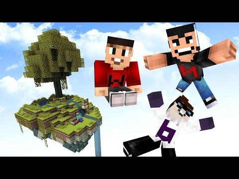 FLOATING ISLAND PARADISE | Drunk Minecraft #67