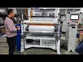 Casting PE 1000mm Stretch Film Machine, Manufacturer price 3 extruder  3 layer Stretch film Machine