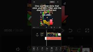 Tutorial for rainbow text #colourtext #tutorial #capcut#viral
