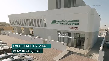 Excellence Driving brand new Test Centre now open in Al Quoz. www.excellencedriving.com