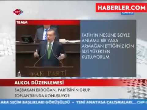 Recep Tayyip Erdoğan iki ayyaş