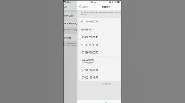 Black List Se Number Kaise Nikale | How To Remove Black List Number | How To Check Block Number