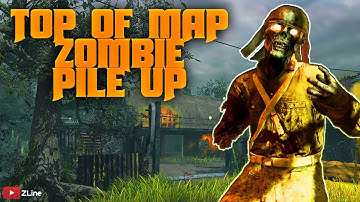 NEW Shi No Numa Jump-In Top Of Map Zombie Pile Up :CoD Mobile Zombie Glitches