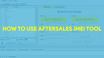 How To Use AfterSales IMEI Tool - [romshillzz]