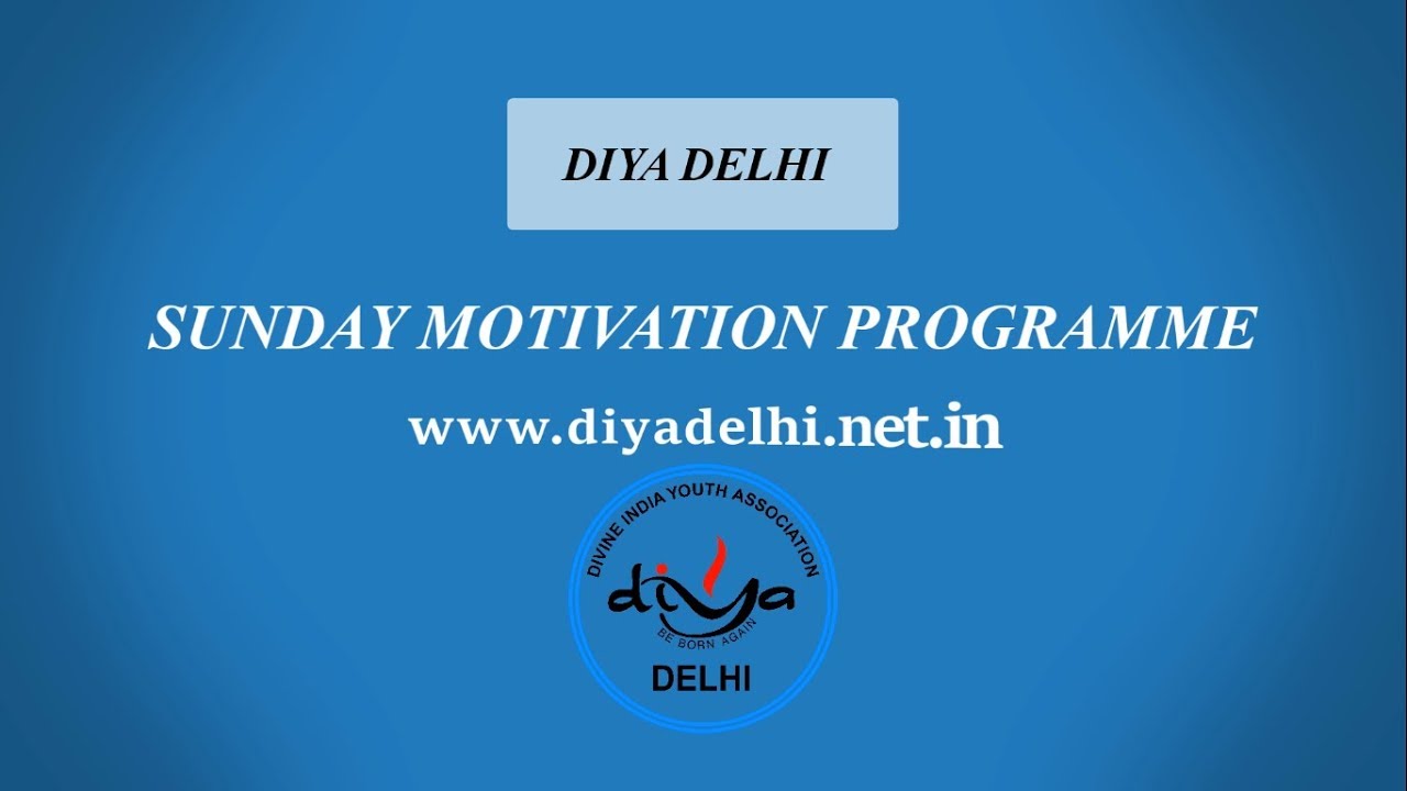 "Power of Subconscious Mind " by Manish Kr. Singh (Co-ordinator DIYA Delhi)