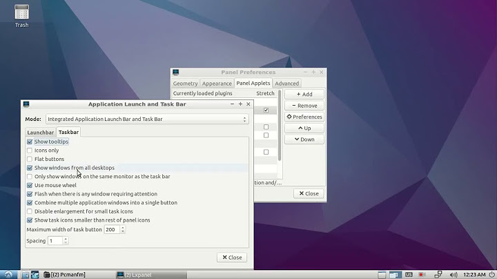 How To Disable Taskbar Button Grouping in Lubuntu 18.04 LXDE