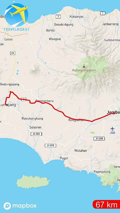 Jember - Lumajang (Kab. Lumajang) #trending #travel #touring #maps #shorts